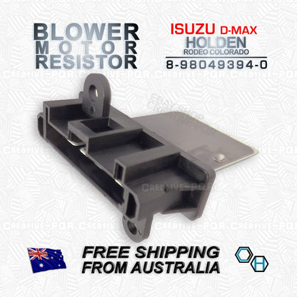Blower Motor Heater Fan Resistor for Isuzu D-Max Holden Colorado (2008–2011)