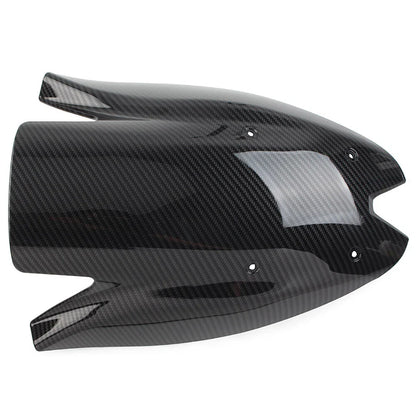 Black Carbon Fiber ABS Windshield Shield for KAWASAKI Z1000 (2010-2013)