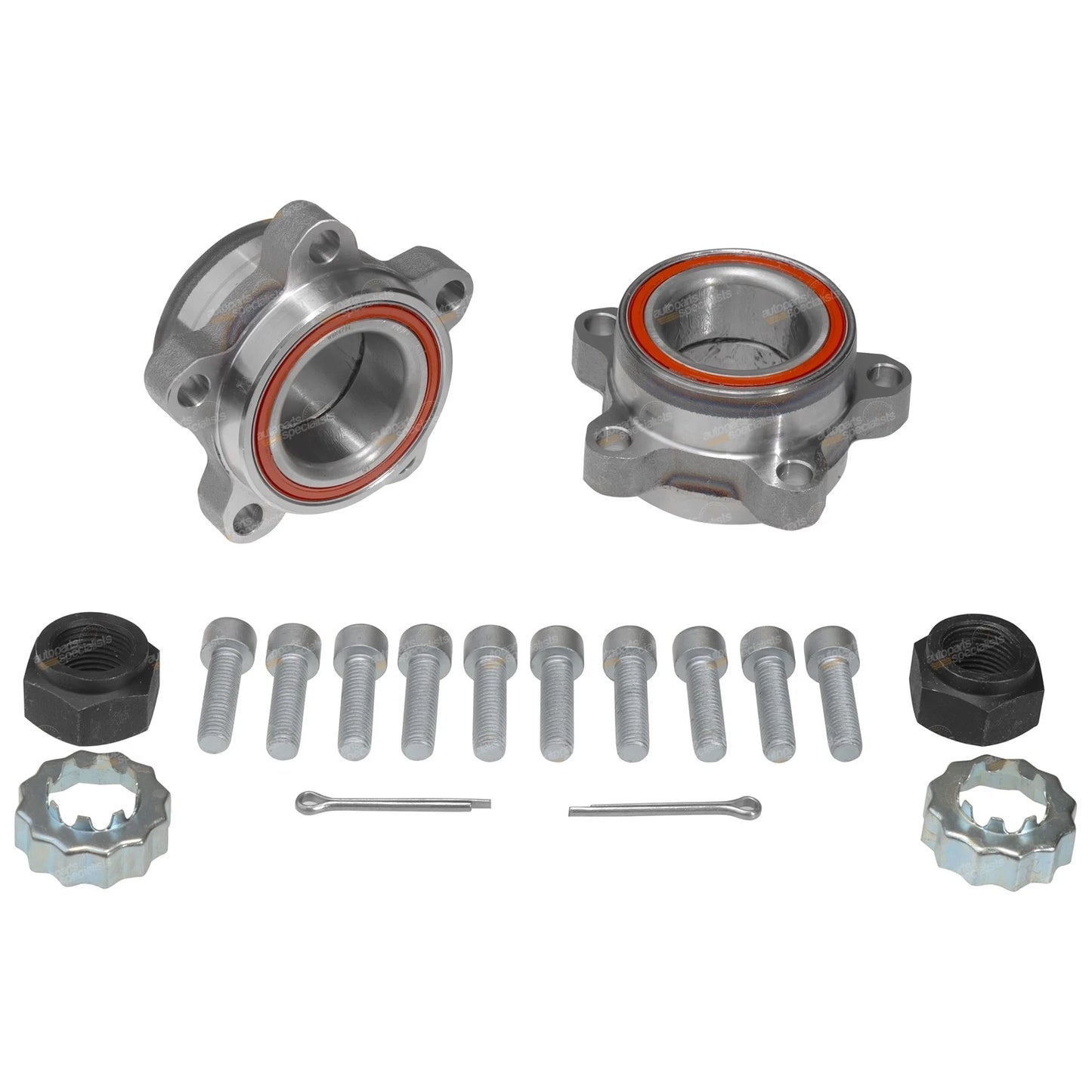 2X Front Wheel Hub Bearing Kit for Ford Transit (2000–2006)