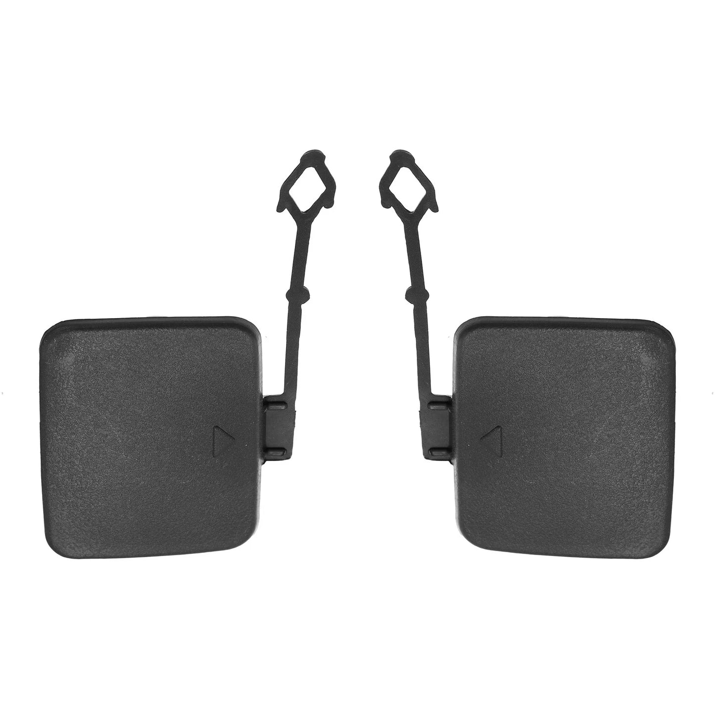 1 Pair Rear Bumper Tow Hook Cover for BMW X5 Black