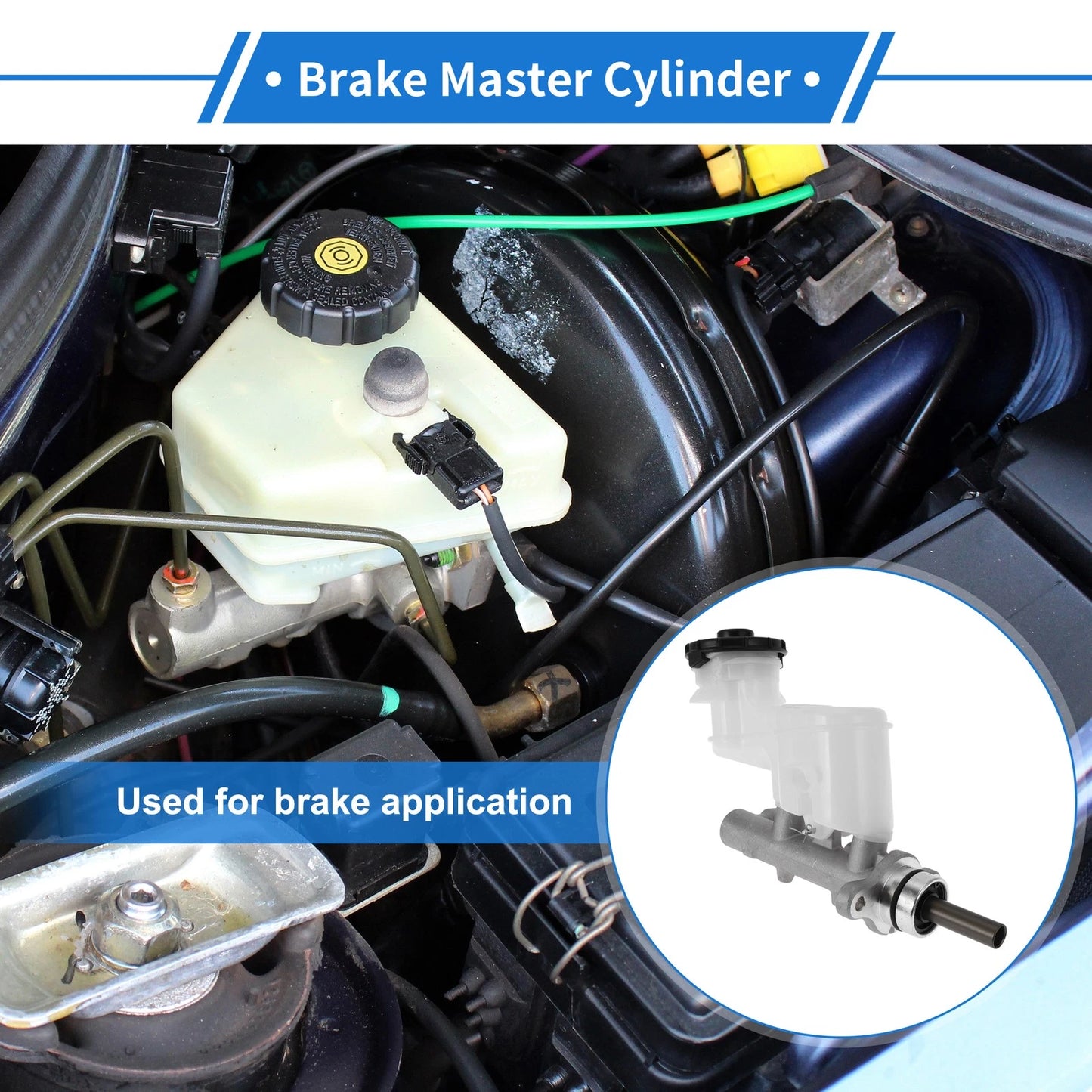 Brake Master Cylinder with Reservoir No. 46101SDCA01 for Honda Accord (2003–2008)
