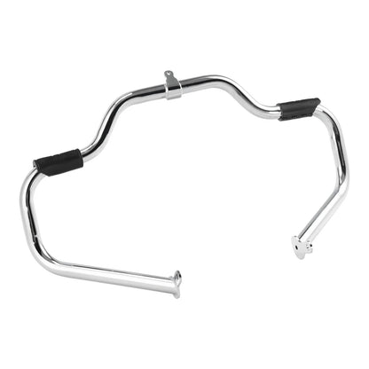 Mustache Highway Engine Guard Bar Chrome/Black for Harley Touring (2009-2024)