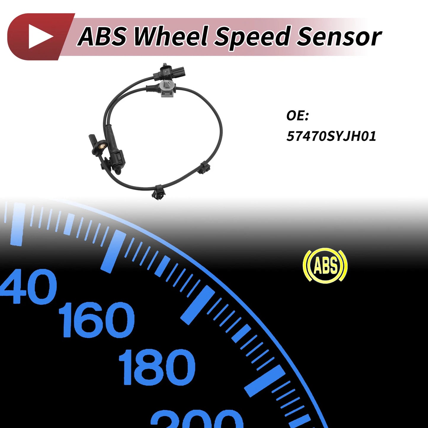 ABS Wheel Speed Sensor No. 57470SYJH01 for Honda Elysion (2013–2015)