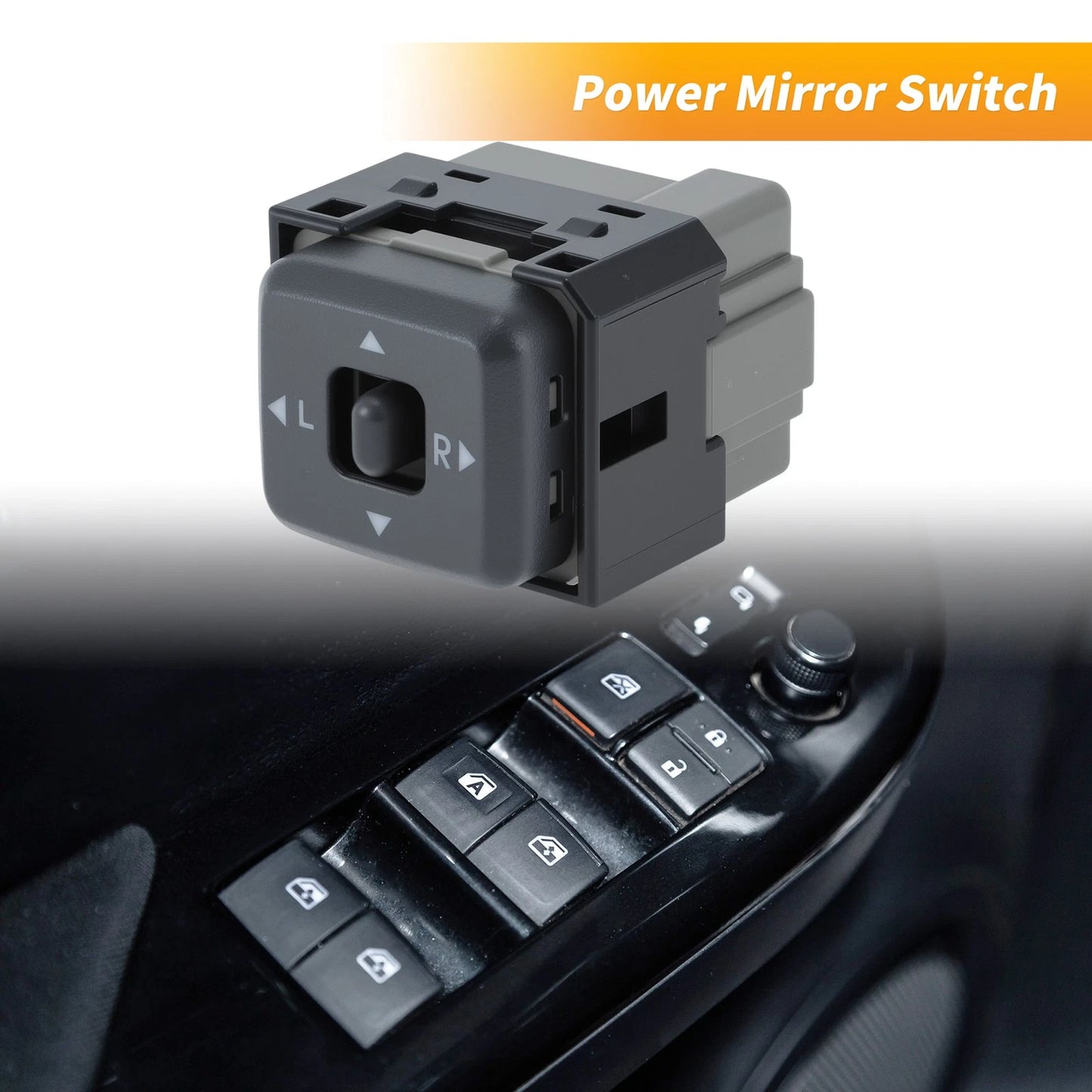 Power Mirror Control Switch 15205243 for Chevy Colorado, GMC Canyon (2004–2012)
