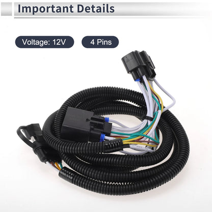 4 Pins Trailer Wiring Connector for Ford Explorer (2019)