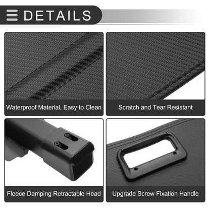 Retractable Cargo Cover for Honda CR-V Trunk Parcel Shelf Black Carbon Fiber