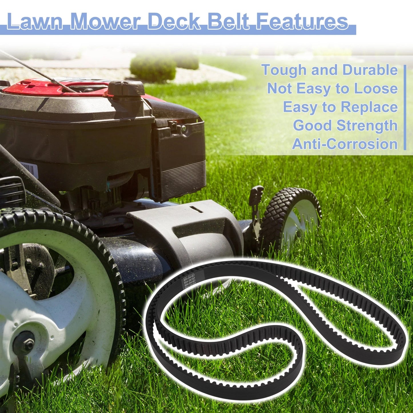 Lawn Mower Deck Belt for Cub Cadet i1042, LTX1040, LTX1042 (No.95404167)
