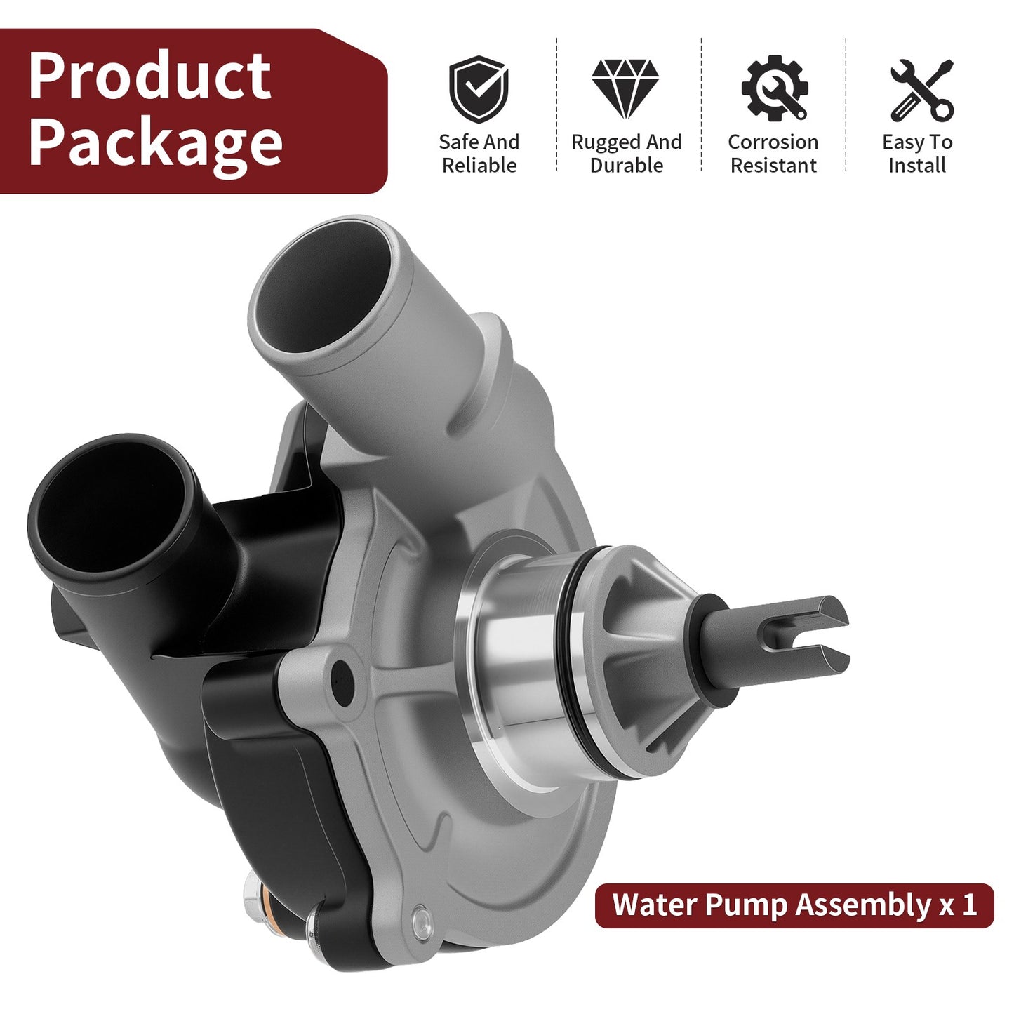 Water Pump Assembly for Suzuki GSX-R600 GSX-R750 (2006–2024)