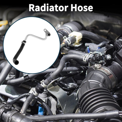 Radiator Hose for BMW X5 (2011–2013) No. 11537583899, Metal, Black
