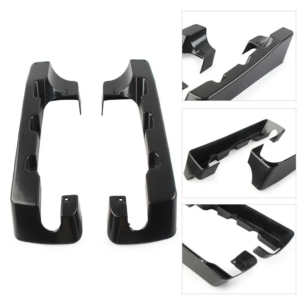 4" Saddle Bag Extensions for Harley Touring Road King (1994-2013) - Pair