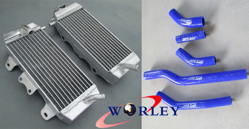 Aluminum Radiator & Silicone Hose for Yamaha YZF250 YZ250F (2006)