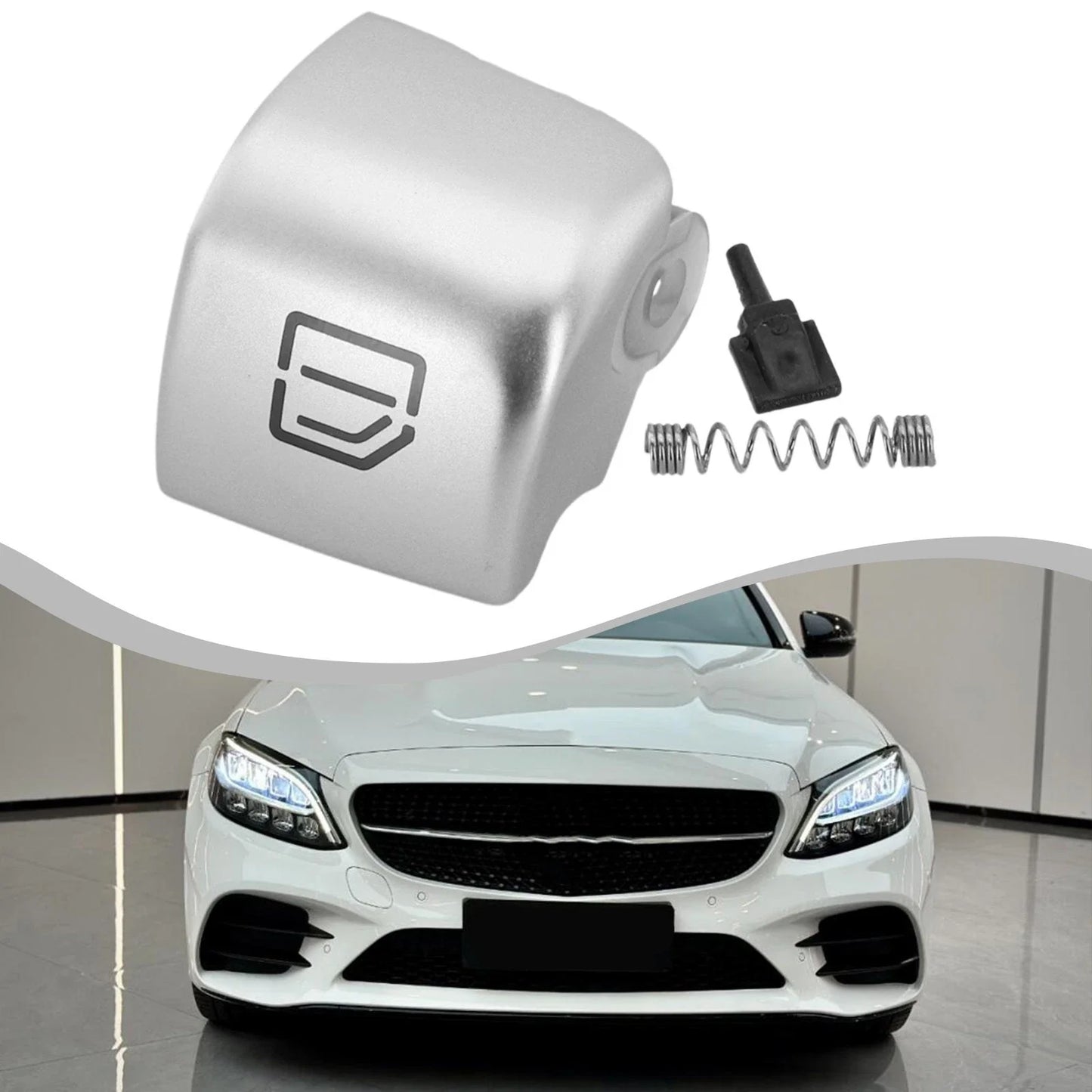 Window Switch Button Cover for Mercedes-Benz Coupe Class