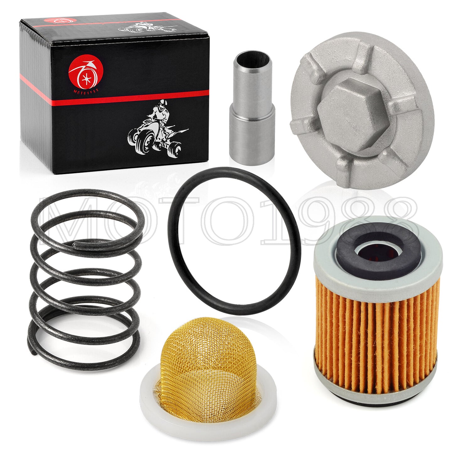 Oil Drain Plug Strainer for Yamaha Warrior Raptor Wolverine Big Bear (1990–2023)