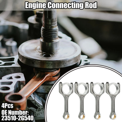 4pcs Engine Connecting Rod for Kia Sorento 2.4L (2014–2020) No. 23510-2G540
