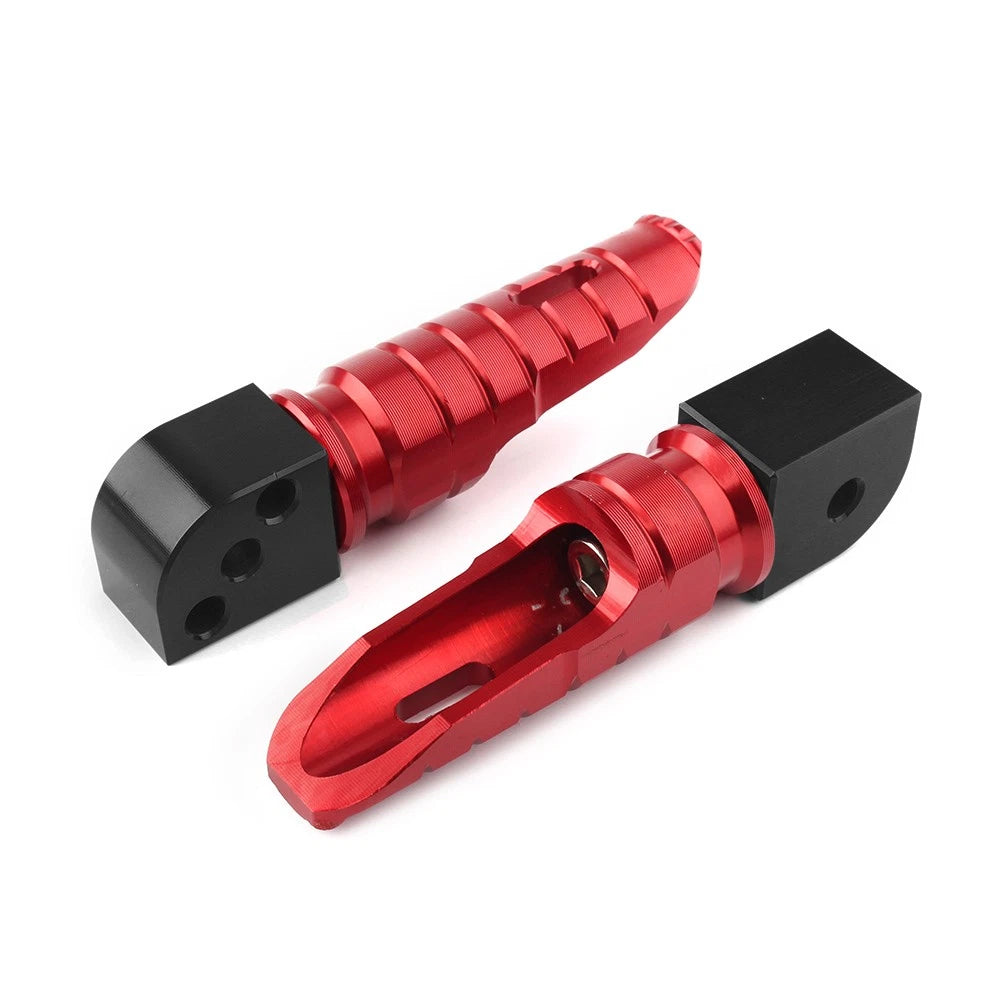 Rear Footpegs for Kawasaki Z800 Z1000 Ninja 650 ER-6N ER-6F Versys 1000 (2013–2020) RED