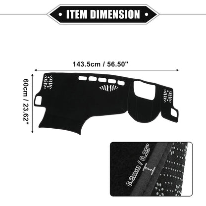 Dashboard Dash Cover Mat for Lexus NX 2nd Gen NX250 NX350 NX450h (2022-2023)