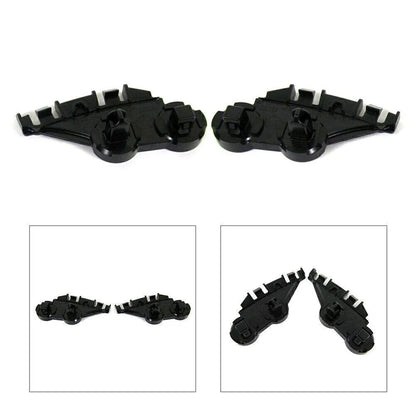 Bumper Brackets  Beam Retainer Support for Chrysler 300 (2011-2020) Black