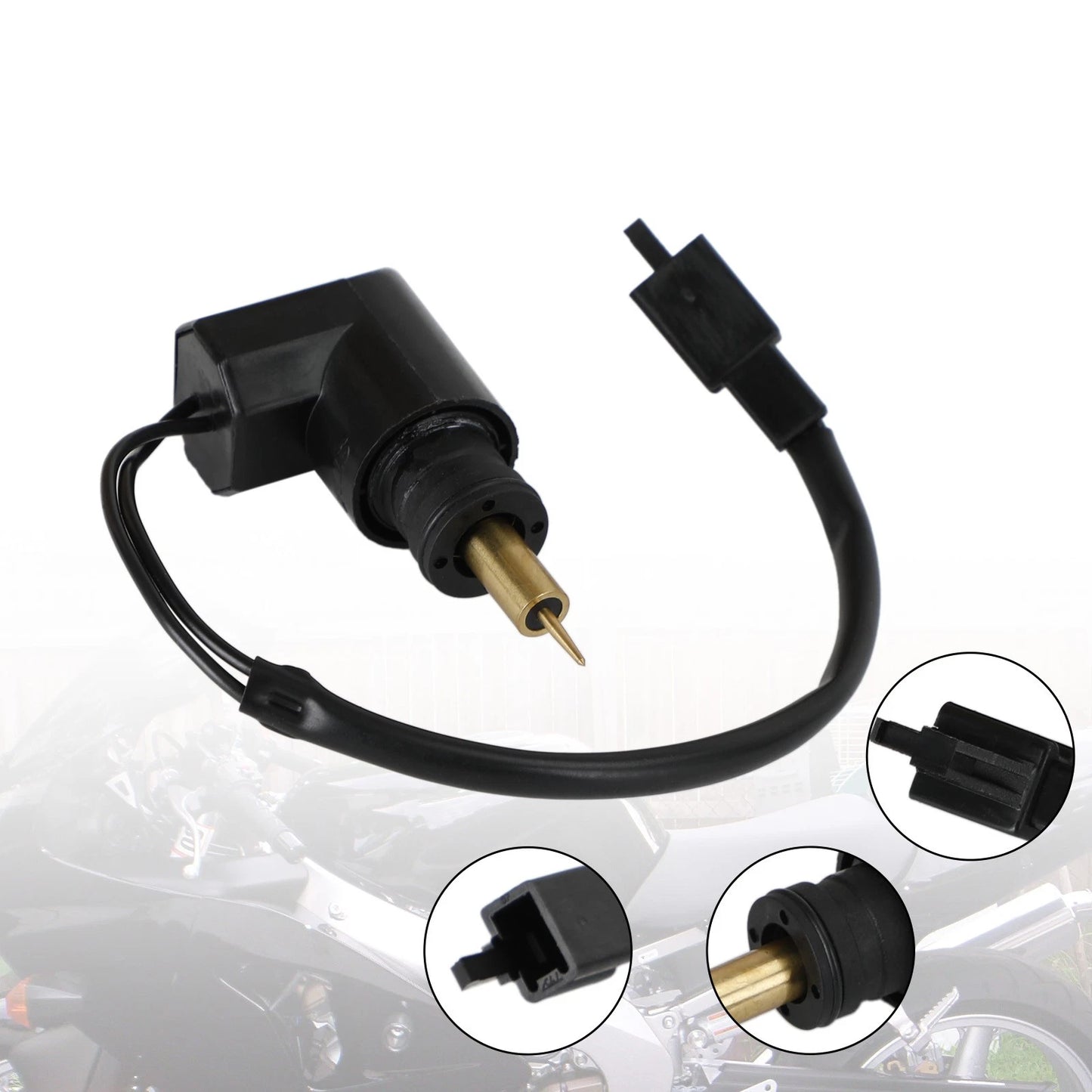 10x Motorcycle Mirror Adapters M10 to M8 Right Black