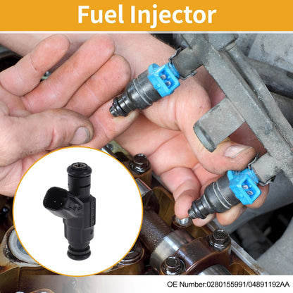 1 Pcs Fuel Injector No.0280155991 for Mini Cooper R50 R53 (2002–2006)
