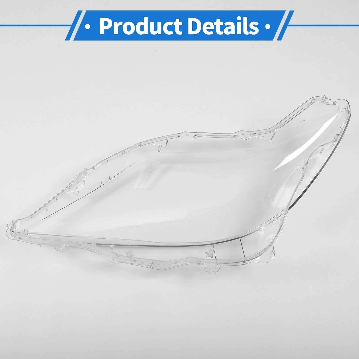 1 Pcs Front Right Headlight Lens Cover for Lexus LS460/LS600 (2010-2012)