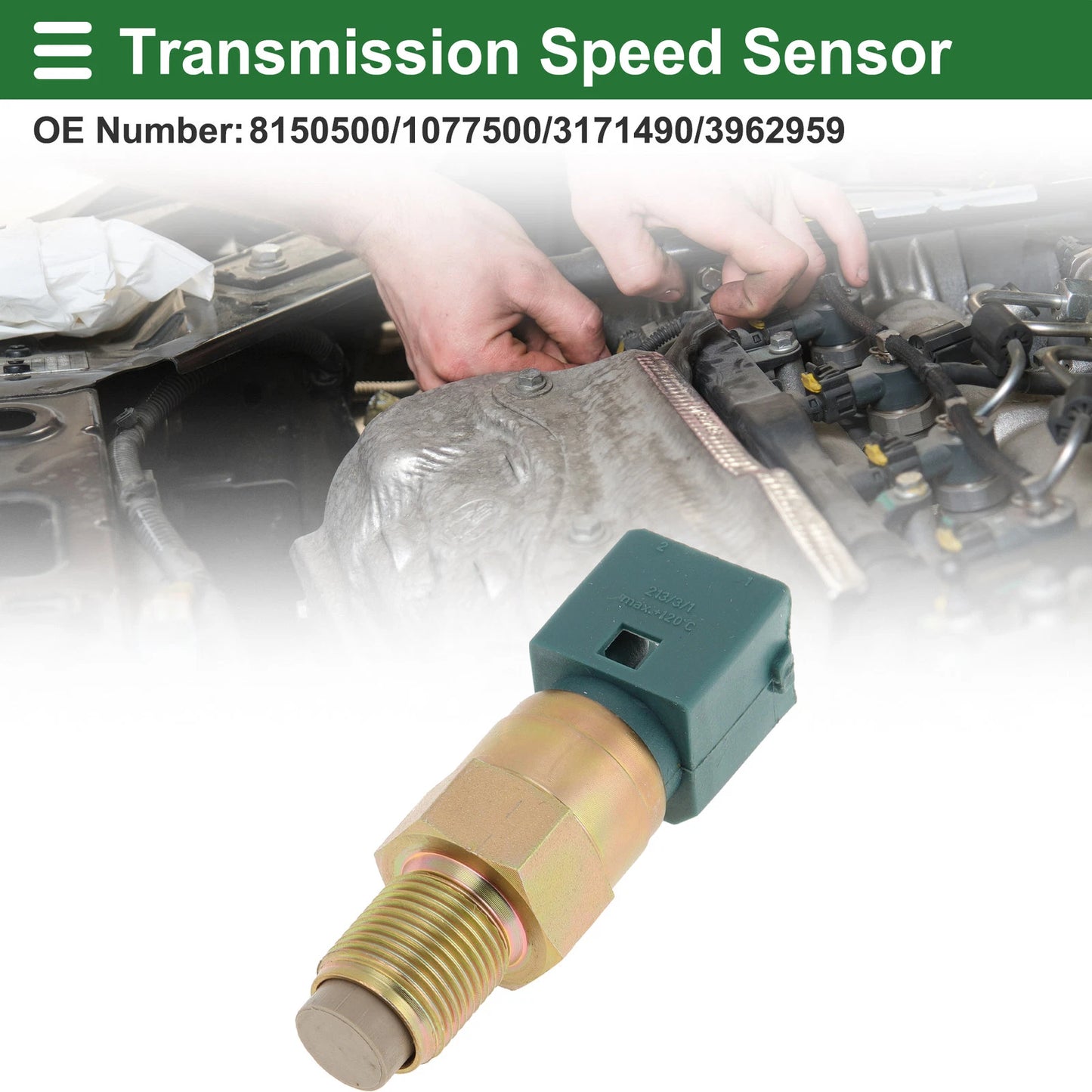 1 Pc Transmission Speed Sensor for Volvo Bus B6 B6BLE B6R B7
