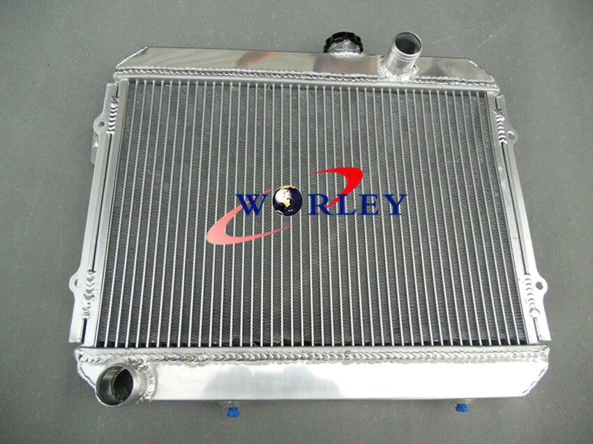 3-Row Aluminum Radiator & Fan for Toyota Corolla (1974–1985)
