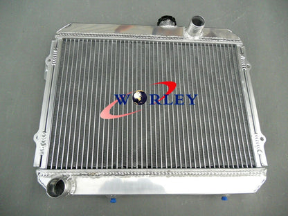 3-Row Aluminum Radiator & Fan for Toyota Corolla (1974–1985)