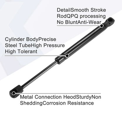2 x Front Hood Lift Support Gas Struts for Porsche 911 (2012-2017)