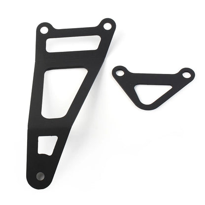 Kickstand Side Stand Plate Extension Pad for Yamaha MT09 (2013–2016) Silver