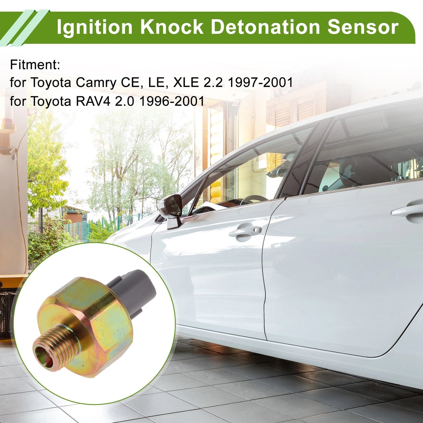 1 Pc Ignition Knock Detonation Sensor No.8961544010 for Toyota Camry (1997–2001)