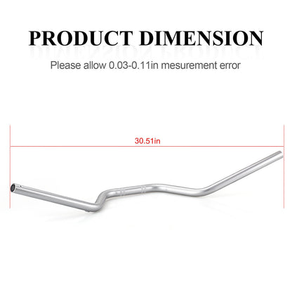 Heavy Duty Handlebar for Yamaha Raptor 660R, Warrior 350, Banshee 350, Blaster 200