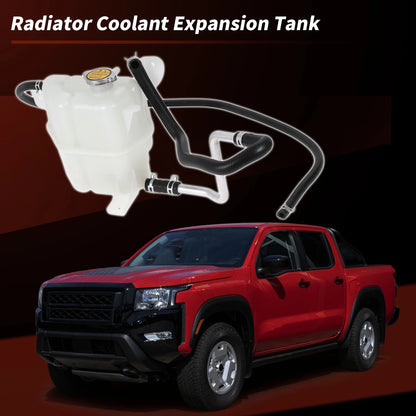 Coolant Expansion Reservoir Tank for Nissan Frontier L4 2.5L/V6 4.0L (No.603629)
