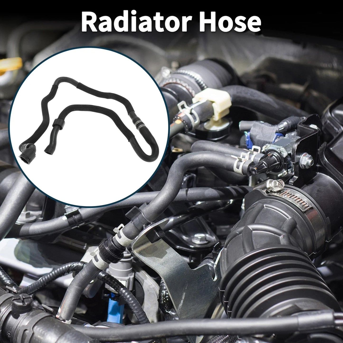 Radiator Hose 3.0L for BMW 640i Base (2012-2018)