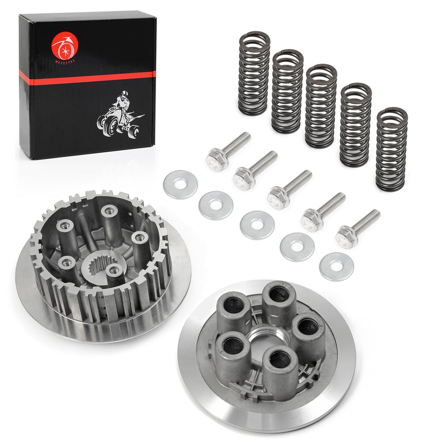 Center Clutch Inner Hub & Outer Pressure Plate Kit for Honda 400EX (1999–2004)