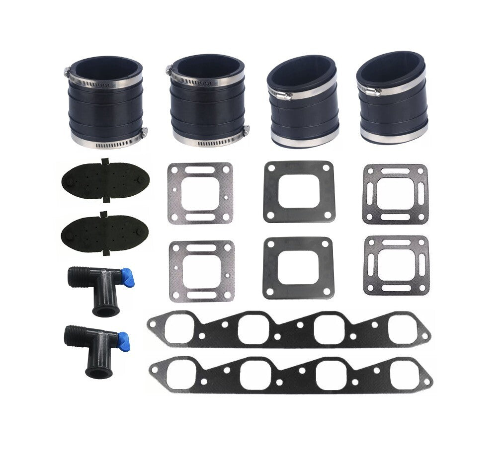 Exhaust Bellow Gasket Kit for MerCruiser V8 330-370