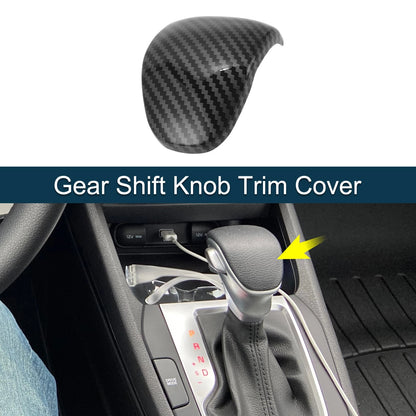 ABS Gear Shift Knob Cover Sticker for Kia Forte, Ceed, Seltos (2019–2024)