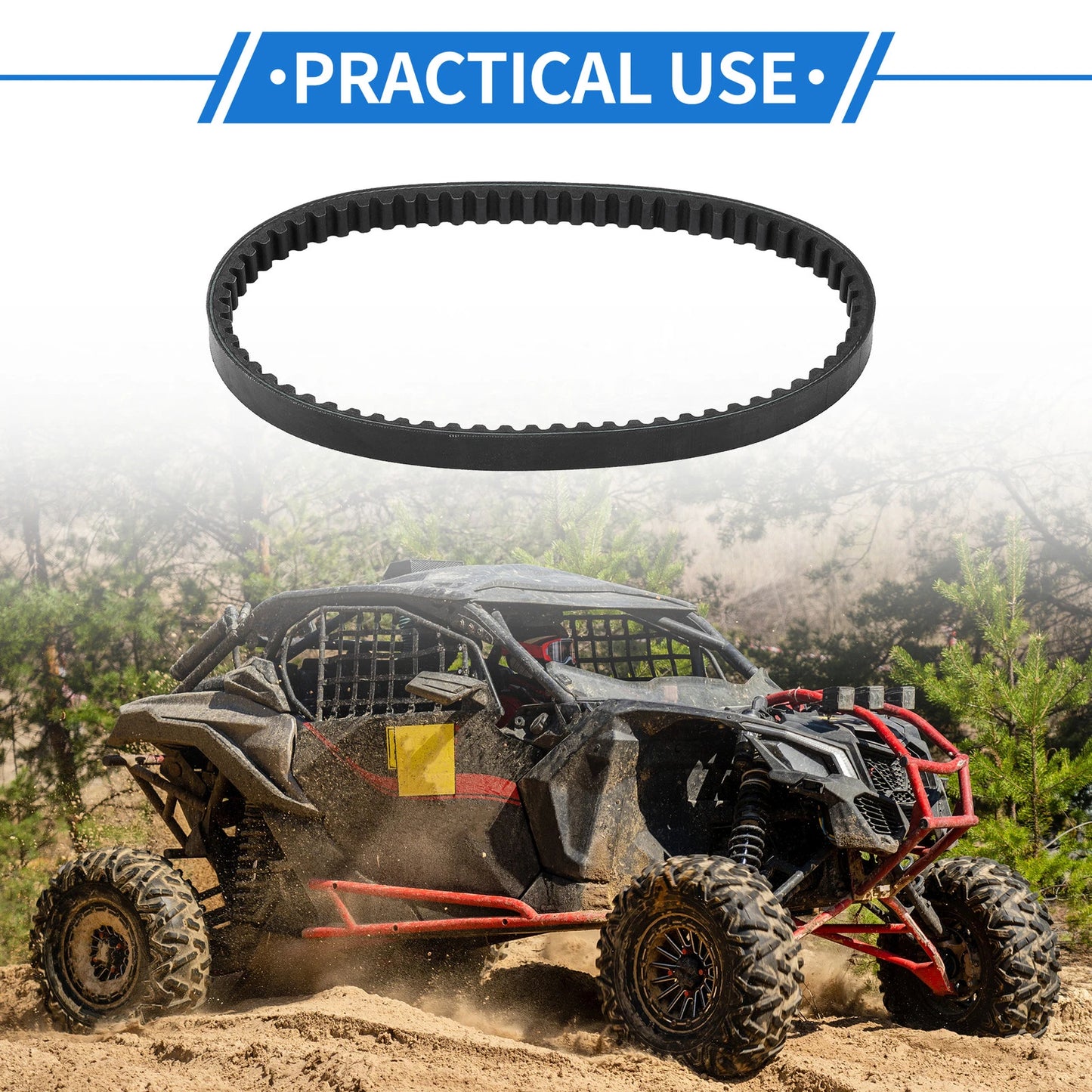 Drive Belt for GY6 49cc 50cc QMB139 Scooter ATV Quad Moped (4 Stroke)