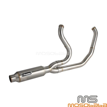 Full 2-into-1 Exhaust System for Harley Touring '17-Up (2017-2023)
