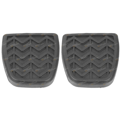 2 x Clutch & Brake Pedal Pads for Toyota Avensis Verso ACM20 (2001–2002)
