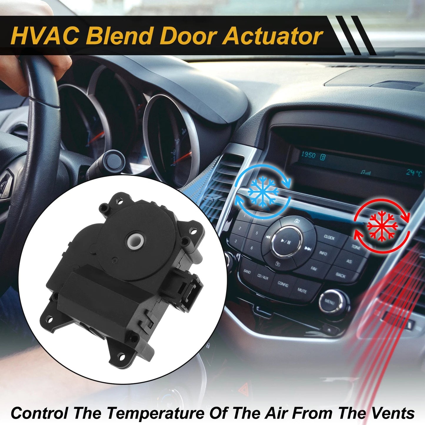 HVAC Heater Blend Door Actuator for Toyota Avalon (No. 8710607120)