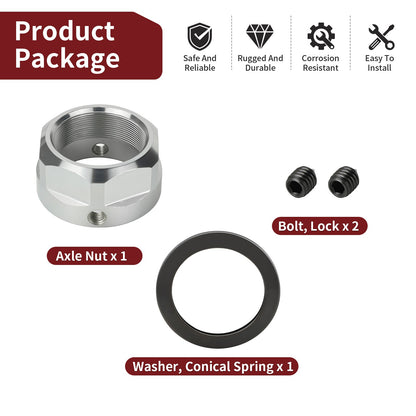 Rear Axle Lock Nut for Yamaha Raptor 700 (2006–2022)