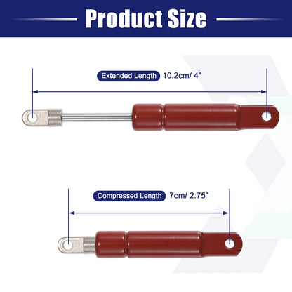 2X 4" Red Lift Supports Struts Shocks Gas Spring for Universal