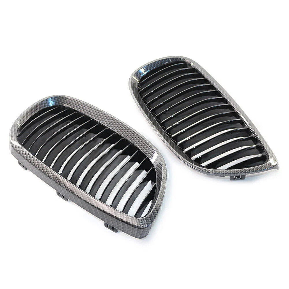 Left & Right Front Kidney Grille for BMW E92 E93 2DR LCI (2006-2009)