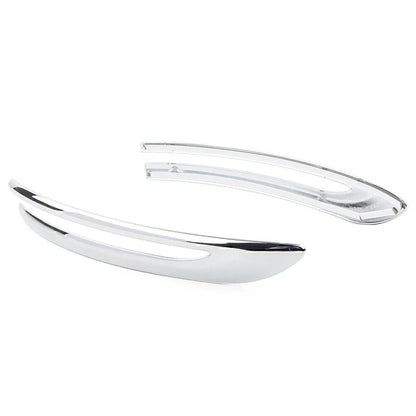 ABS Chrome Rear View Mirror Stripe Covers for Nissan Kicks (2017-2019)