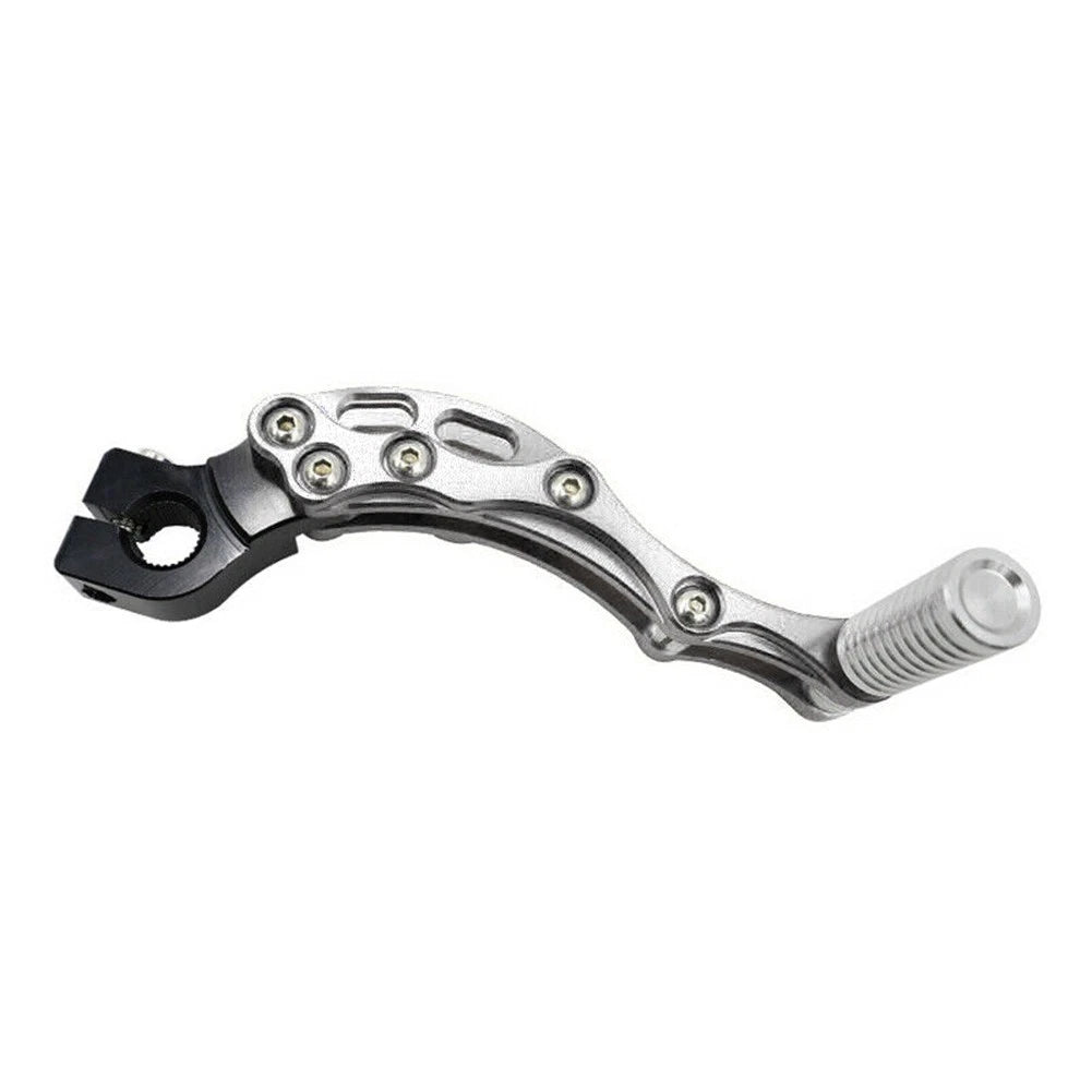 Brake Line Clamp Protector for Universal Fit Motor Bikes (Aluminum, Blue)