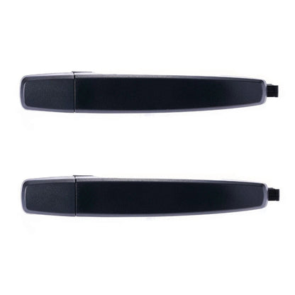 2 x Rear LH+RH Black Outer Door Handle for Holden Captiva CG (2006–2018)