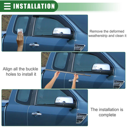 Rear Right Door Window Belt Weatherstrip for Lexus GX 470 (2003–2009)
