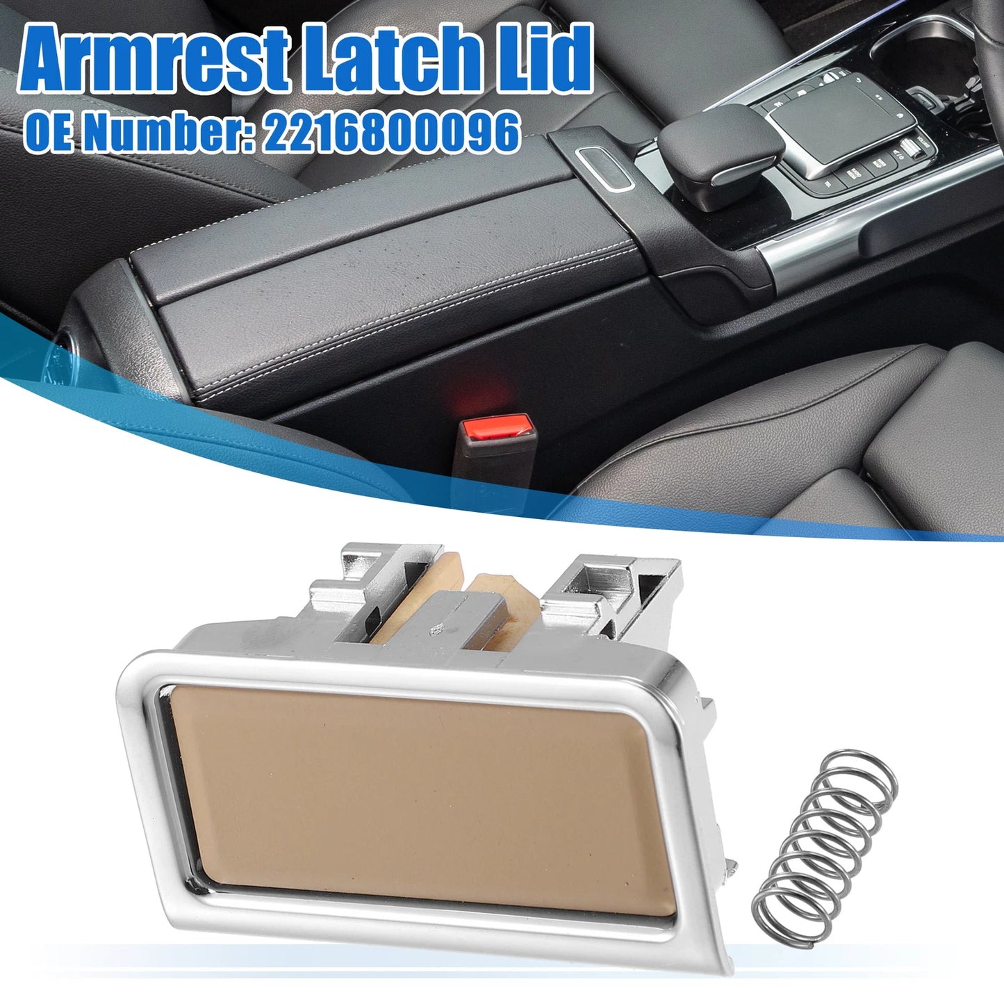 Armrest Latch Lid for Mercedes-Benz (2216800096)