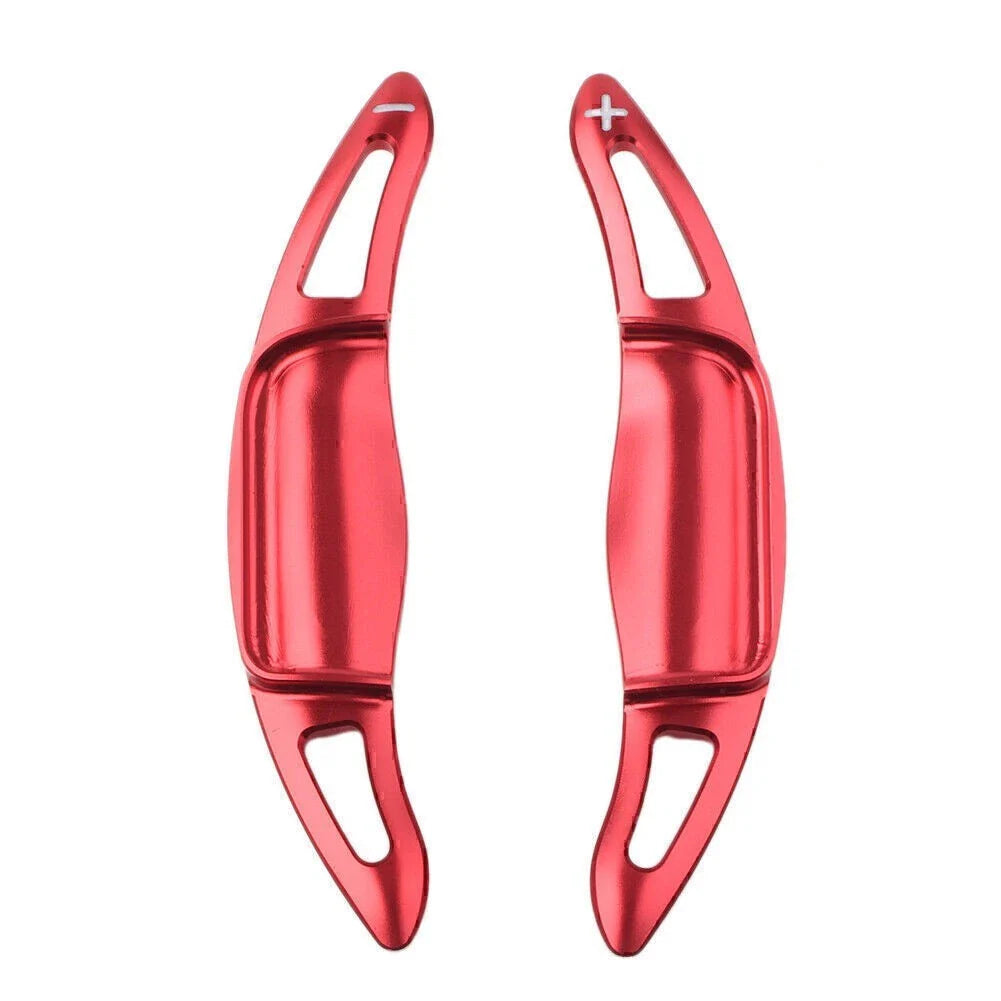 Red Steering Wheel Shift Paddle Shifter Extension for Toyota Camry (2018-2020)