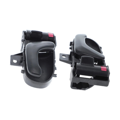 Set of 2 Inner Door Handles for Holden Barina (1991–1999) Black